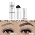 thumbnail image 4 of Waterproof Eyebrow Stencils, Reusable Makeup Brow Stencils, Brow Powder Stencils, Eyebrow Pen Brush Kit, 1-Step Brow Stencils Shaping Kit with 10 Eyebrow Stencils, 4 of 15