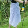 thumbnail image 4 of Cheers.US Rain Skirt, Ultra Light Thin Rain Skirt, Waterproof Lightweight Kilt, reathable Windproof Raincoat Rainwear Liner, Packable Windbreak Kilt Skirt for Cycling Riding Camping Hiking, 4 of 5