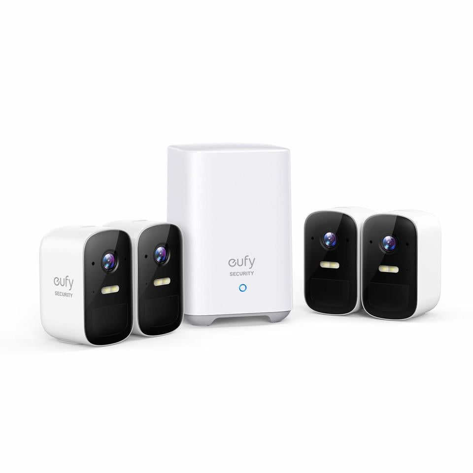 eufy Security, eufyCam 2C 4-Cam Kit, Wireless System with 180-Day Battery Life, IP67, Night Vision, No Monthly Fee