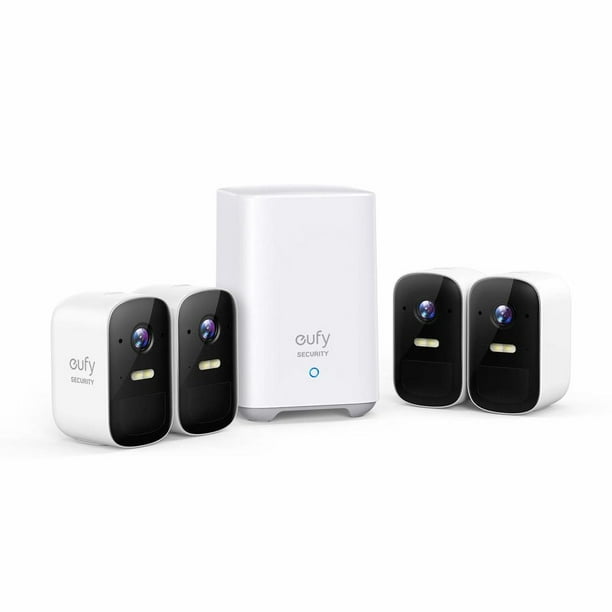 eufy Security, eufyCam 2C 4Cam Kit, Wireless System with 180Day