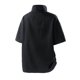thumbnail image 2 of Ceisia Men's Solid Color Half-Zip Stand Collar Short Sleeve Top, Loose Fitness Shirt with Pockets for Men Black XXL Gifts, 2 of 3
