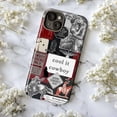 thumbnail image 5 of Cool It Cowboy Collage Phone Case, Vintage Western Cowboy & Cowgirl Design, Artistic Protective iPhone Cover for iPhone 17 16 15 14 13 12 11 Pro Plus Mini, 5 of 6