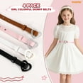 thumbnail image 7 of WHIPPY Girls Belts Kids Leather Waist Belts for Jeans Dresses, 7 of 7