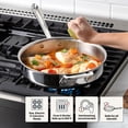 thumbnail image 6 of All-Clad D3 Stainless 3-ply Bonded Cookware Set, 10 piece Set, 6 of 11