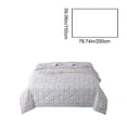 thumbnail image 3 of AuroraX Lightweight Washable Summer Quilt Full Size Cool Summer Quilt Cotton Breathable Machine Washable Soft Thin Summer Quilt for Bedroom Gray, 3 of 6
