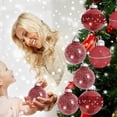 thumbnail image 4 of Hvmvliv Christmas Balls Ornaments (9pcs) Christmas Hanging Balls Ornament Set Shatterproof Balls For Christmas Tree Decoration For Holiday And Party Decoration Red, 4 of 7