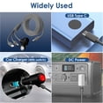 thumbnail image 5 of Cable de Alimentación de CC para Mini, Cable de Extensión Impermeable, Mini USB C, 12-20 V, Enchufe para Encendedor de Cigarrillos y CC de 5 M, 5 of 5