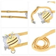 thumbnail image 3 of Unique Bargains Cat Harness and Leash Set Adjustable Kitten Harness for Cats M Yellow, 3 of 6