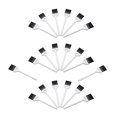 thumbnail image 2 of Track Cleaning Brush White 20Pcs 4.3x1 Inch, 2 of 6