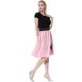 thumbnail image 3 of Jupe Caniche Rétro Taille Haute Plissée pour Femmes des Années 50, 3 of 5