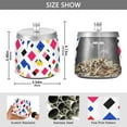 thumbnail image 2 of Yayeee Ashtray with Lid for Cigarette Smokeless Stainless Steel Home Ash Holder, Cartoon Graphic, 2 of 7