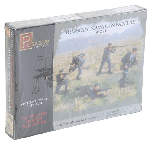 40 Figures, 30 Poses Pegasus 1/72 7498 WWII Russian Infantry 