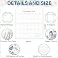 Zuozee Pocket Calendar 20242025, Small Pocket Planner 20252026 for