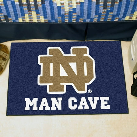 Notre Dame Starter Rug - Notre Dame Man Cave Starter Rug 19