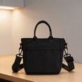 thumbnail image 6 of Women's Canvas Crossbody Bag Mini Shoulder Handbag with Adjustable Strap for Daily Use, Lightweight Purse for Shopping, Commuting, Versatile Casual Style, Durable and Breathable Fabric, Fits Phone, 6 of 7
