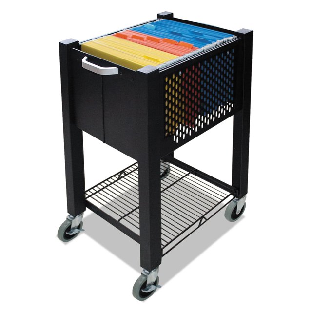 Vertiflex Products InstaCart Chariot à Dossiers Sidekick, 15.5 Pouces x 13.75 Pouces x 26.25 Pouces, Noir (VF53002)