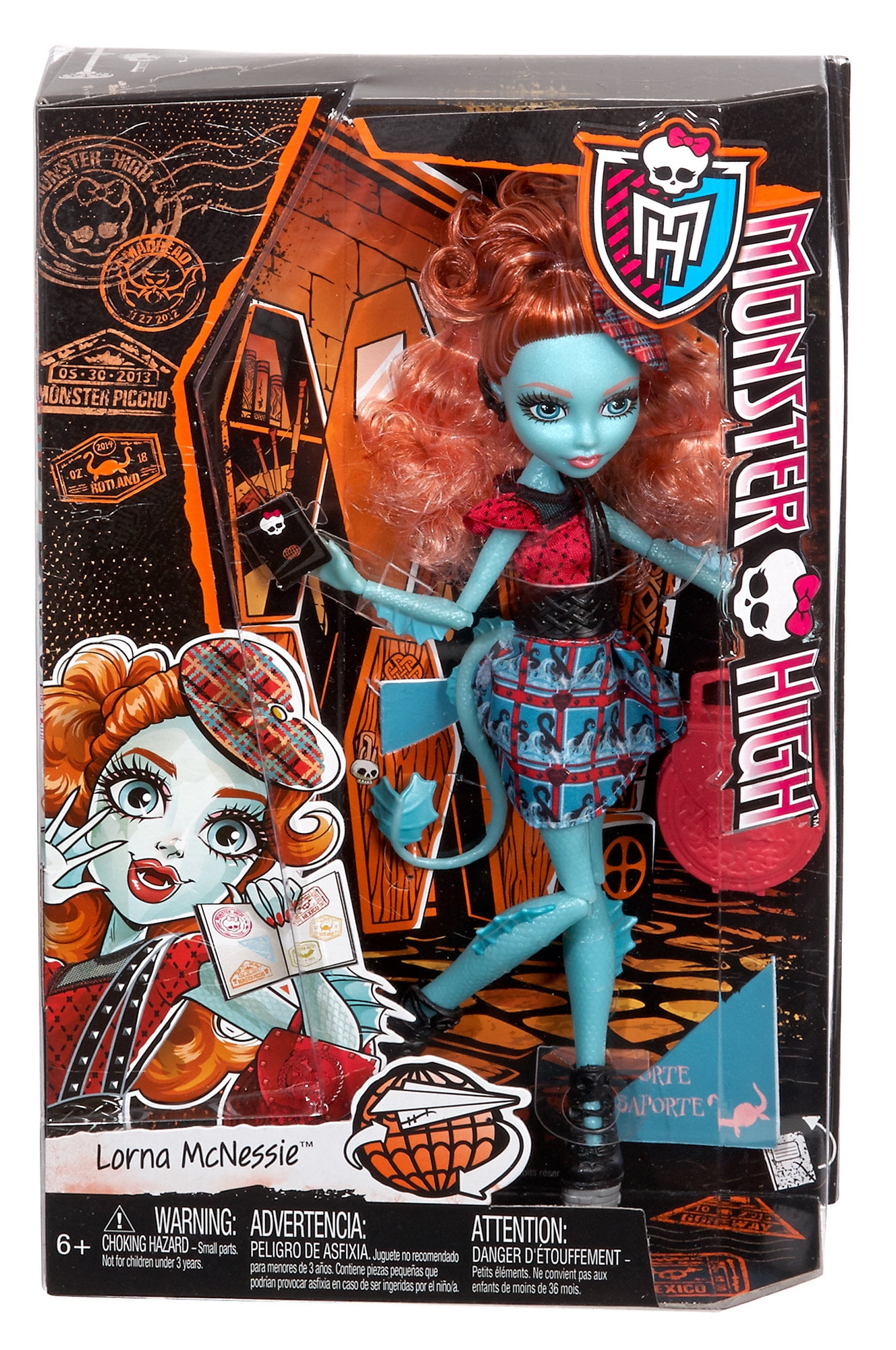 monster high lorna mcnessie doll