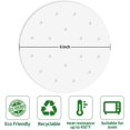 thumbnail image 2 of Air Fryer Parchment Paper 6 Inch Perforated Sheet Non-Stick Liner for Meats, Chips or Cookies - 100 Count, 2 of 7