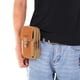 thumbnail image 5 of Riñonera Lona para Hombre Bolso Con (estilo 1 Caqui), 5 of 9