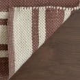 thumbnail image 6 of Rugs USA Bowery Striped Wool Area Rug, 5' x 8', Bowery Brick, 6 of 9