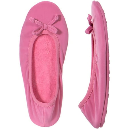 ballet slippers walmart dearfoams s matte spandex ballerina slippers ballet slippers walmart dearfoams s matte spandex ballerina slippers