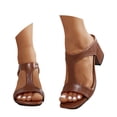 thumbnail image 3 of WILLBEST Sandalias De Tacón Alto Con Punta Abierta Para Mujer, Zapatos De Tacón Alto Con Punta Abierta, Estilo Europeo, A La Moda, Sexys, Con Plataforma Y Tacón Grueso, 3 of 9