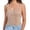Beige, variant on Kureaily Stylish Women's Tank Tops For Parties And Nightclubs Rhinestone Sleeveless Crop Top For A Seductive Basic Cotton Camisole