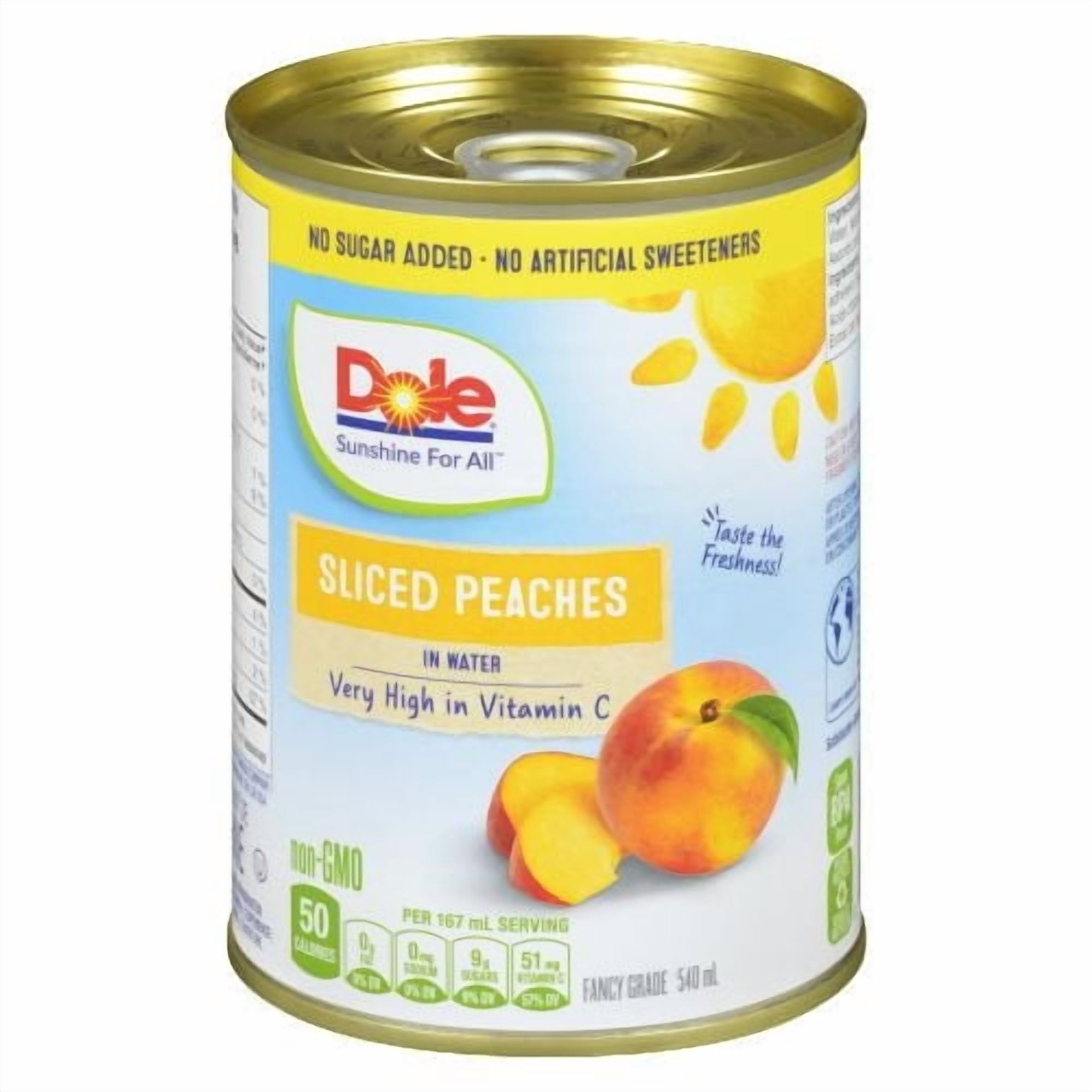 Peach Slices in Water, 540ml