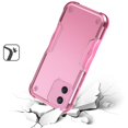 thumbnail image 3 of Designed for Motorola Moto G Play 2024 Slim Tough Shockproof Hybrid Heavy Duty Dual Layer TPU Bumper Rugged Rubber Armor Phone Case Cover [Pink], 3 of 6