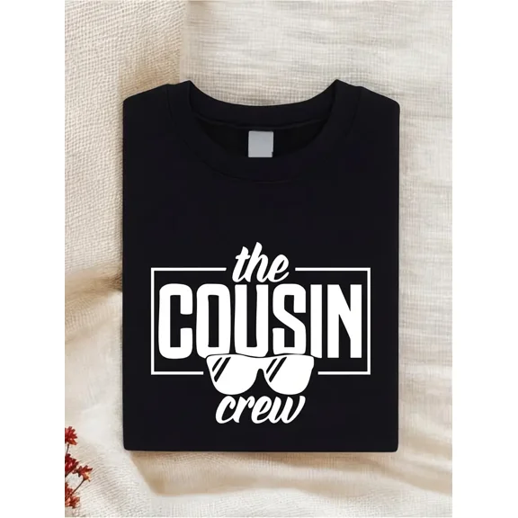 Vintage Cousin Crew Sunglasses Graphic Unisex Short Sleeve T-Shirt