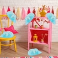 thumbnail image 7 of 16 Pcs Satin Mini Cowboy Hats Crafts Light Sky Blue Cloth Tiny Cowgirl Hat with Gift Box Miniature Hat Party Dollhouse Bottle Drink Cake, 7 of 7