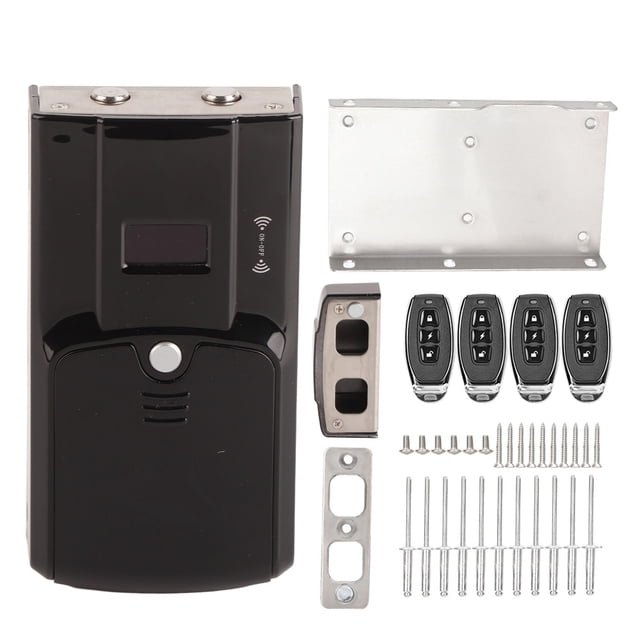 Cerradura electrónica oculta WAFU con control remoto inalámbrico para seguridad del hogar