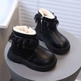 thumbnail image 4 of HUANBAI Cozy Winter Boots For Girls With Faux And Lace Trim Soft Sole Short Ankle Design For And Warmth Ideal For Cold Weather Girls Ankle Boots 2.5-3 Years, 4 of 6