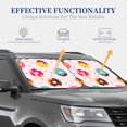 thumbnail image 4 of Gaeub Donut Foldable Auto Sun Blocker Visor, Sunshade for Car Front Window, Keeps Your Vehicle Cool - Medium, 4 of 7