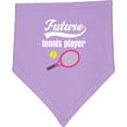 thumbnail image 2 of Inktastic Future Tennis Player Sports Baby Bandana Bib, 2 of 4