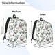 thumbnail image 2 of Disketp Cute French Bulldog print Canvas Backpack Lightweight Travel Daypack Student Rucksack Laptop Backpack-Medium, 2 of 5