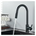 thumbnail image 1 of Brushed Gold Pull Out Kitchen Faucets 360 Rotation Kitchen Mixer Tap Single Lever Mixer Tap Kitchen Sink Cold Hot Water Tap ,Effortless Installation, 1 of 7