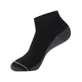 thumbnail image 4 of Hanes Ultimate Men's Ultra Cushion Ankle Socks, 6-Pairs Black 6-12, 4 of 5