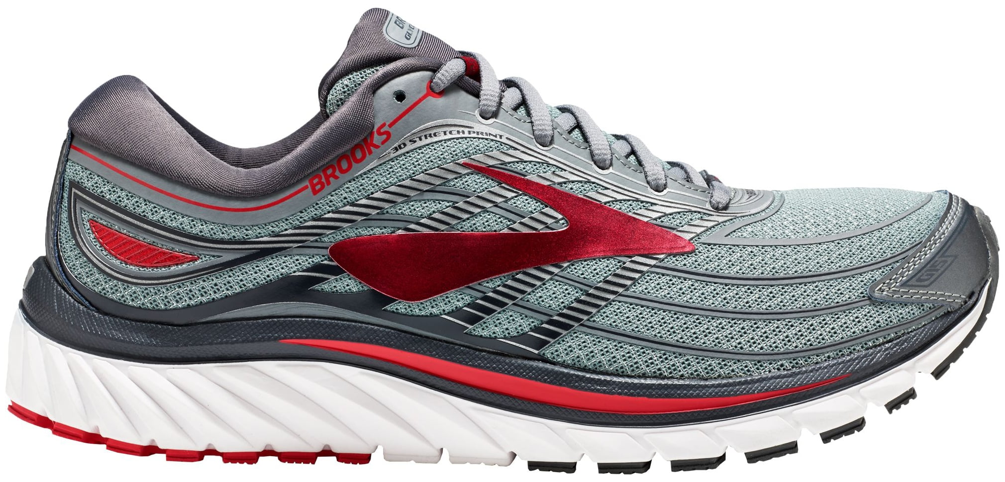 Glycerin 15 Running Shoes (Grey/Red 