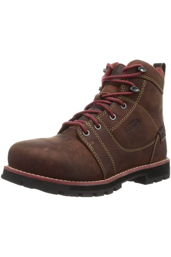 Utility womens 6 Alloy Toe Waterproof Work Boots seattle 6 wp w, Gingerbread/Black, 8.5 Wide US