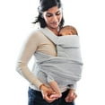 thumbnail image 1 of Boppy ComfyGrow Portabebés, 7-35 libras, gris paloma, recién nacido a niño pequeño con 3 posiciones de transporte, asiento ajustable en 3 etapas y soporte para la cabeza, tela de algodón, 1 of 5