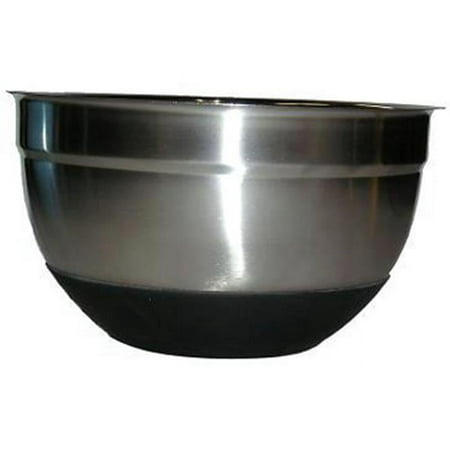

Stainless Steel German Nonskid 10.2 in. Bowl with Silicon Base