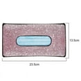 thumbnail image 3 of Cars Bling Bling Tissue Box Rectangular Napkin Holder Car Visor Mask Storage Box, 3 of 5