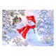 thumbnail image 1 of Cuadros Decorativos (DF4442) 5D DIY taladro completo diamante pintura lindo muñeco de nieve punto de cruz bordado Kit 30x40cm Likrtyny  embutido en tela, 1 of 2
