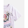 thumbnail image 3 of The Nightmare Before Christmas Girls' Graphic Tee with Short Sleeves, Sizes 4-16, 3 of 3