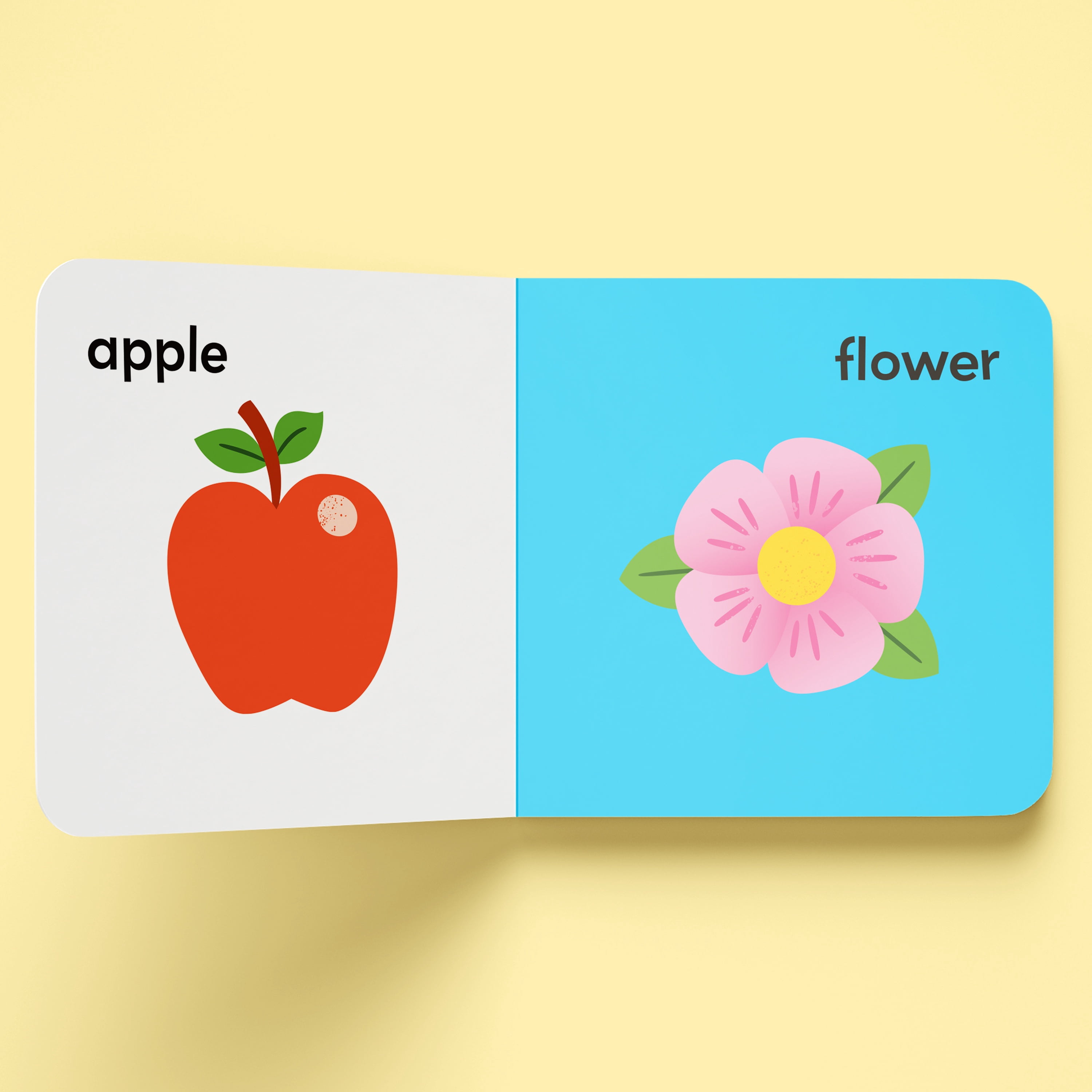 Building Block My Little Library: First Words Board Book Set for Ages 0-4