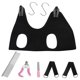 thumbnail image 1 of Eslingas multifuncionales Zulema bolso de sujeción equipo Negro S, 1 of 8