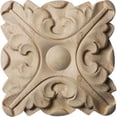 thumbnail image 1 of Ekena Millwork ROS02X02ACMA 2.75 in. W x 2.75 in. H x .5 in. P Acanthus Rosette- Maple- Architectural Accent, 1 of 1