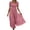 03-Pink, variant on Atogsazn Women Square Neck Puff Sleeve Dress Smocked Tiered Maxi Dresses Flowy Ruffle A-Lined Sundress Army Green XXL Fashion