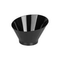 thumbnail image 2 of Restaurantware-5 Ounce Inch Serving Bowls, 100 Disposable Appetizer Bowls - Incline Design, Round, Black Plastic Snack Bowl, Durable, For Weddings Birthdays, And More, 2 of 10